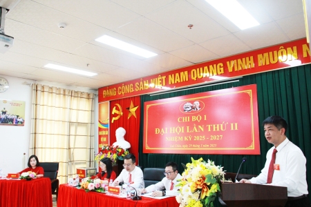 Đảng bộ Sở Xây dựng hoàn thành đại hội Chi bộ trực thuộc đảng bộ Sở