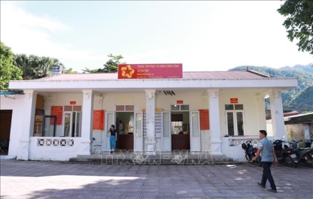 ảnh trung tâm hcc xã