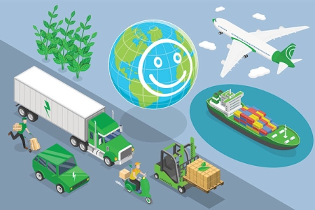 Tăng cường công tác bảo vệ môi trường, kiểm soát phát thải trong hoạt động logistics và thúc đẩy phát triển logistics xanh