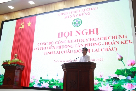 Sở Xây dựng tổ chức Hội nghị Công bố, công khai Quy hoạch chung đô thị liên...