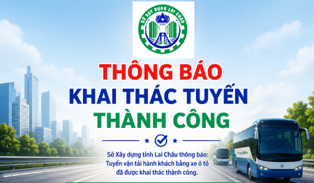 Thông báo đơn vị đăng ký khai thác tuyến thành công (Mã số tuyến: 1212.1112.A)